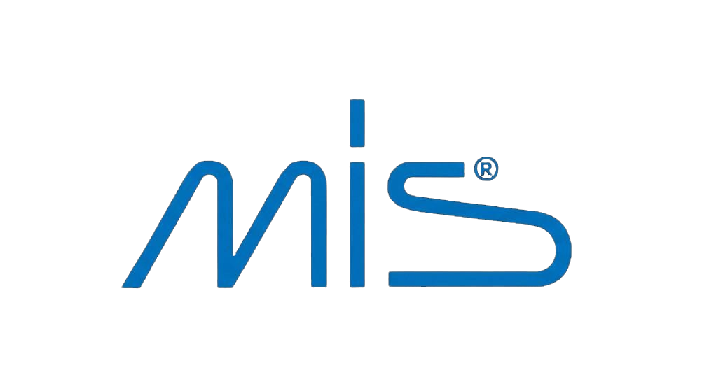 Logo de MIS Implants, marca de implantes dentales