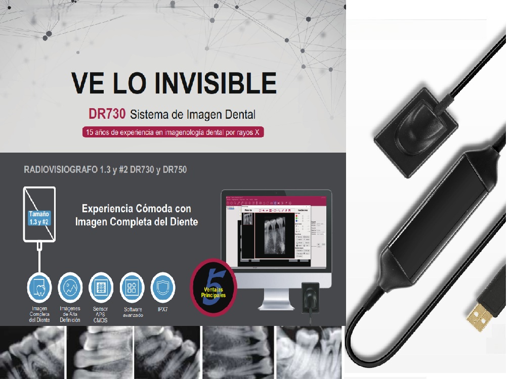 Sensor Radiovisiógrafo Digital Runyes para Odontología